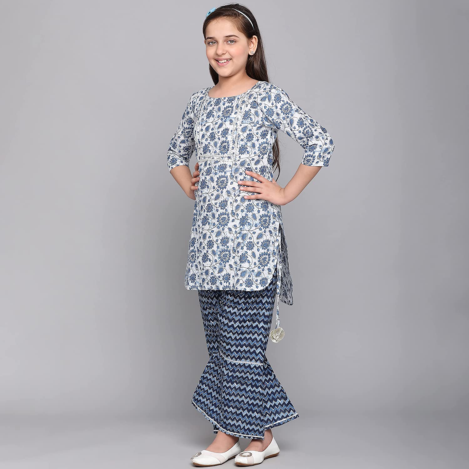 Vrishti 1 Cotton Top With Bottom New Exclusive Wear Latest Kids Collection